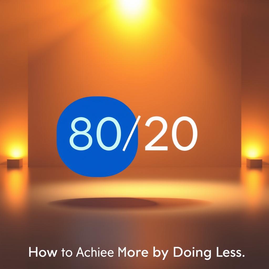 Pareto Principles ; 80/20 Rule