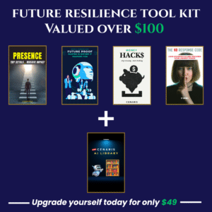 Complete Future Resilience Toolkit bundle by Cenaris featuring 5 transformational guides