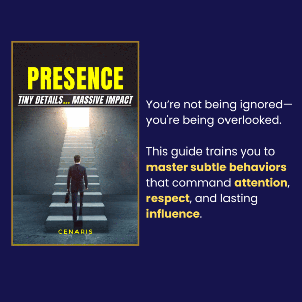 Master presence with subtle behavior techniques